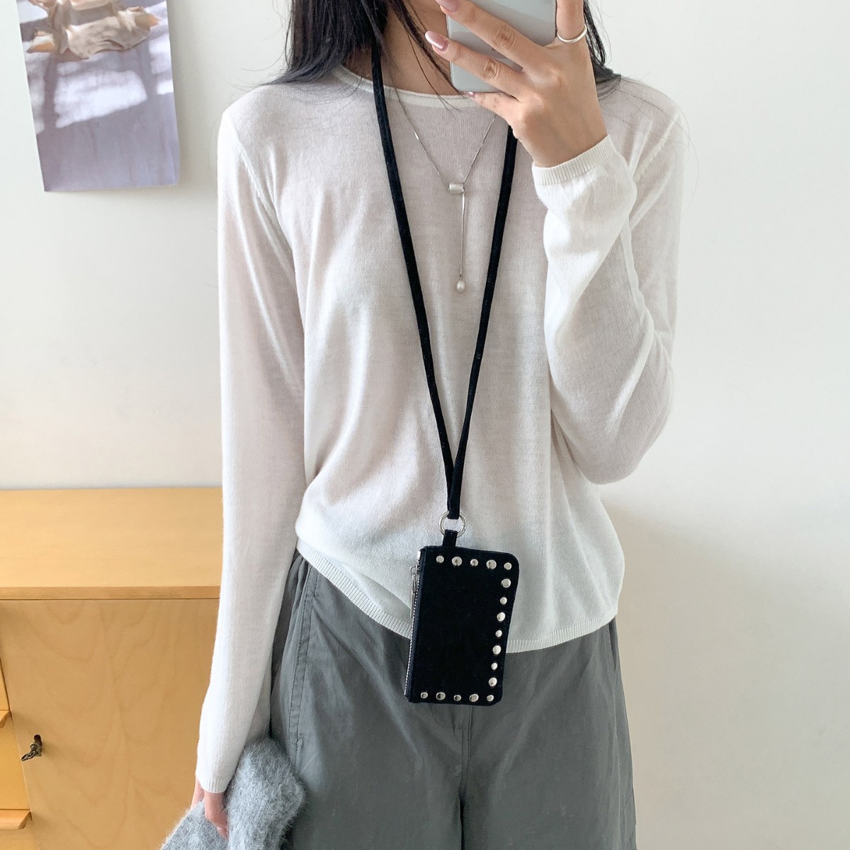 NEW Studded Shoulder Bag Mini  - огляд і ціна Shoulder Bag Slouchy