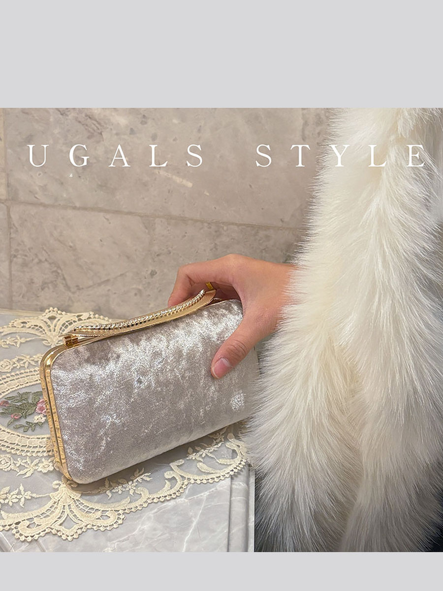 UGALS Velvet Box Bag Evening P - огляд і ціна Luxury Bags For Young Women