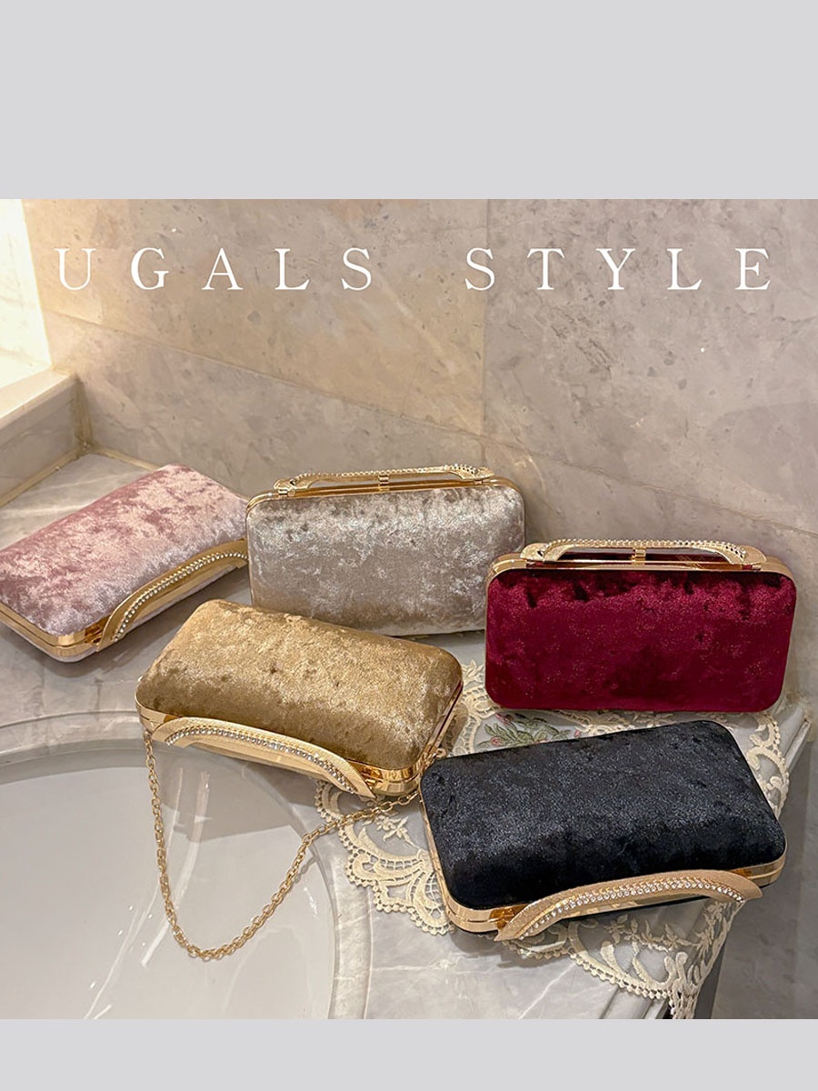 UGALS Velvet Box Bag Evening P - огляд і ціна Luxury Bags For Young Women