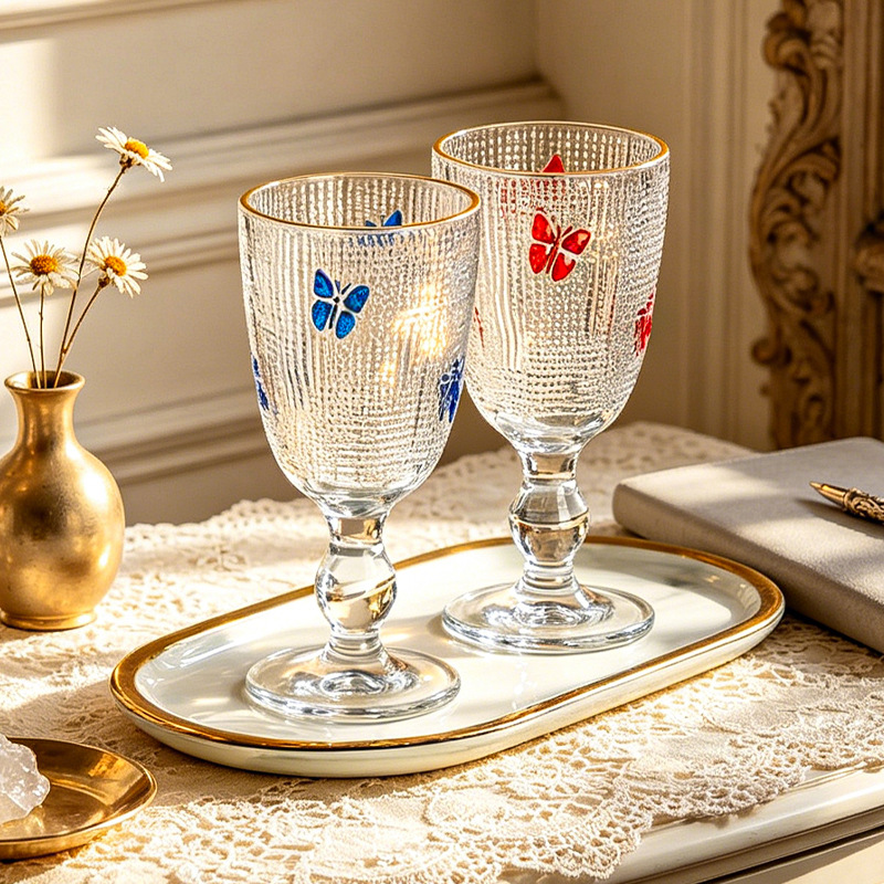 Light Luxury Champagne Glass I - огляд і ціна Luxury Bags Hand Painted