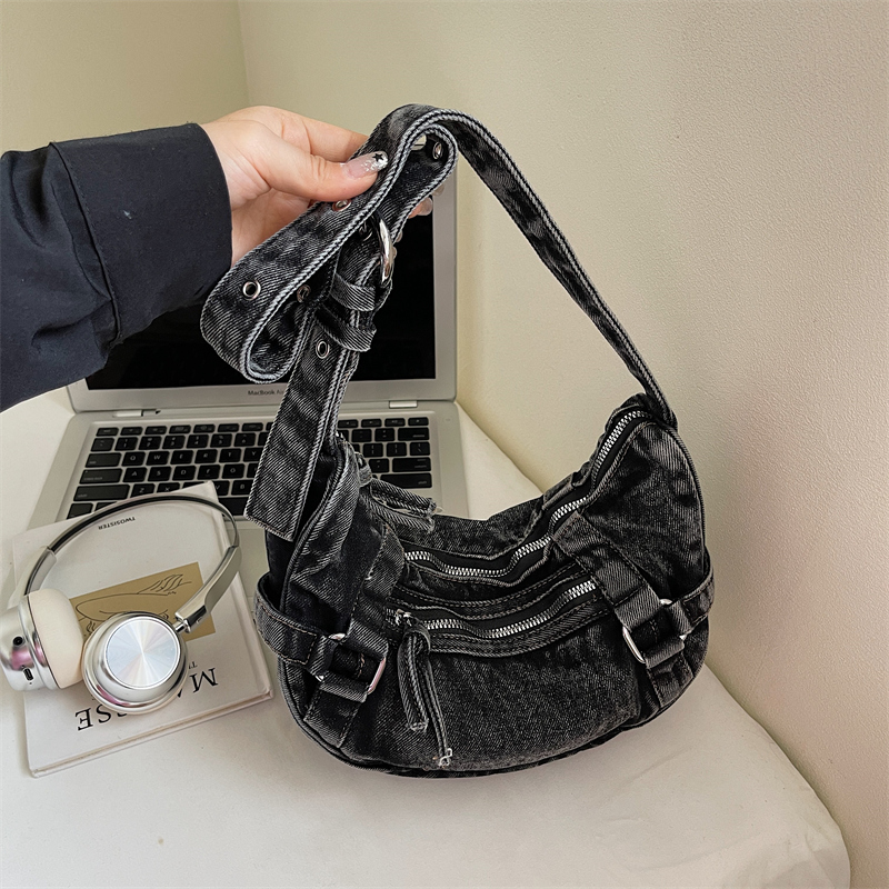 Trendy Women's Denim Shoulder  - огляд і ціна Luxury Bags Denim