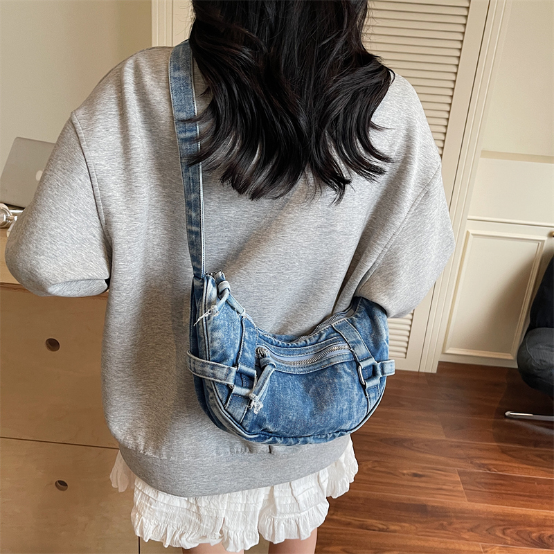 Trendy Women's Denim Shoulder  - огляд і ціна Luxury Bags Denim