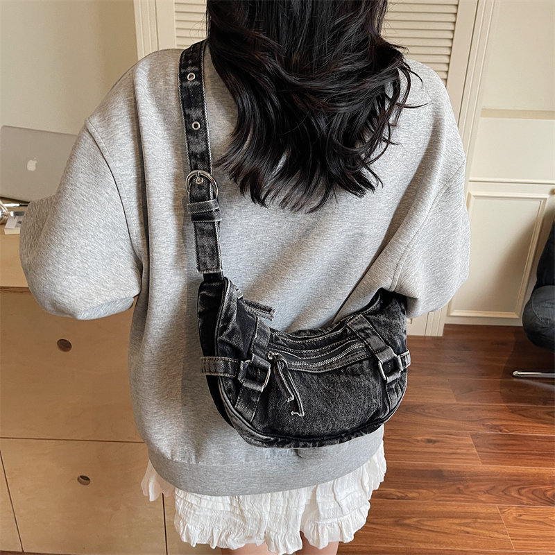 Trendy Women's Denim Shoulder  - огляд і ціна Luxury Bags Denim