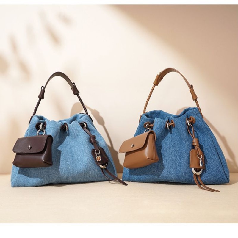 JIAERDI High Street Denim Buck - огляд і ціна Luxury Bags Denim