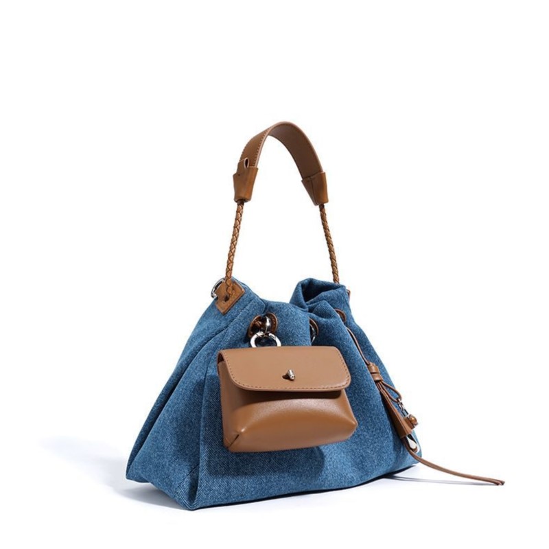 JIAERDI High Street Denim Buck - огляд і ціна Luxury Bags Denim